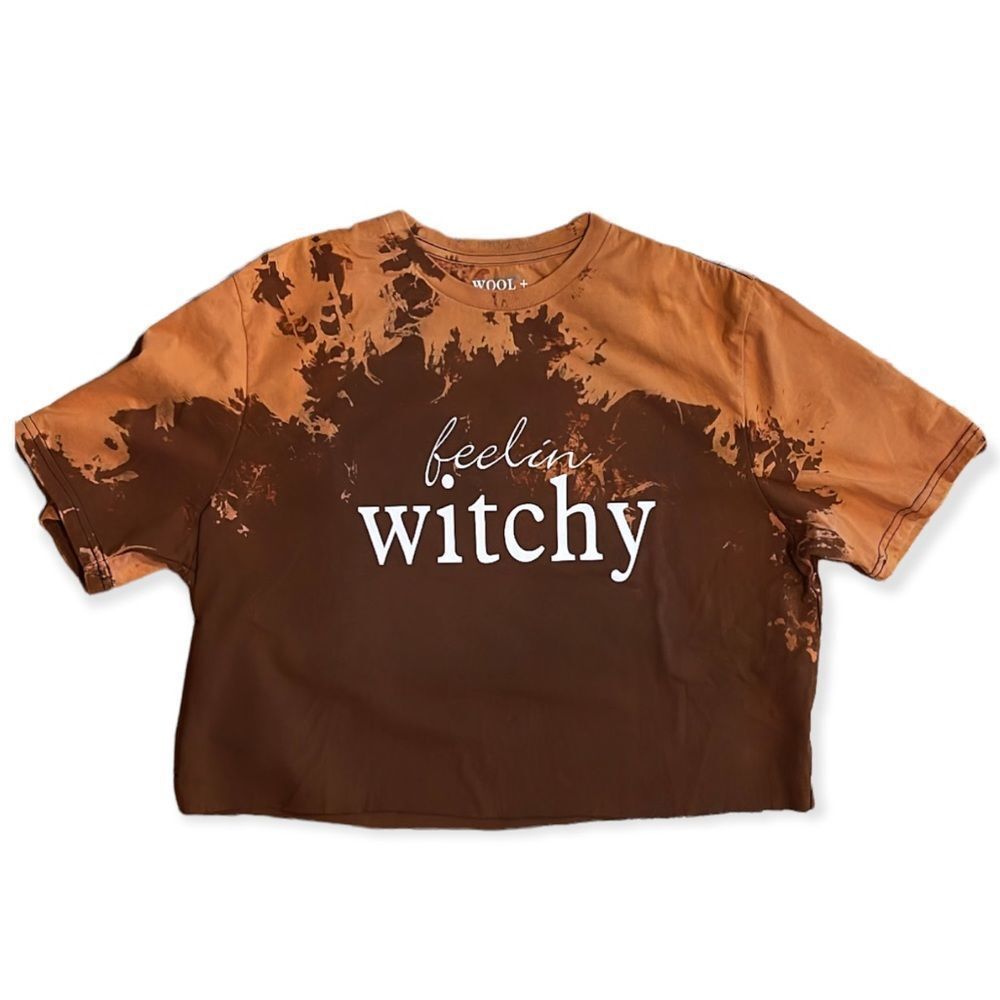 NWT Wool + Pepper Co. FEELIN WITCHY Tie Dye T-Shirt